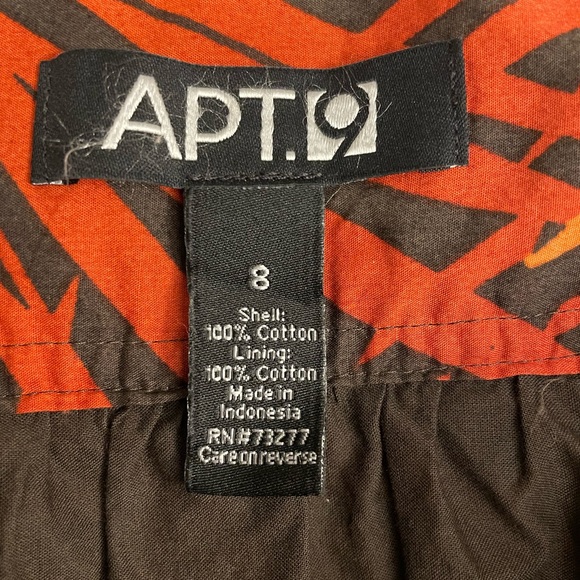 💙Flare skirt- Multcolor Fall  print - Picture 4 of 8